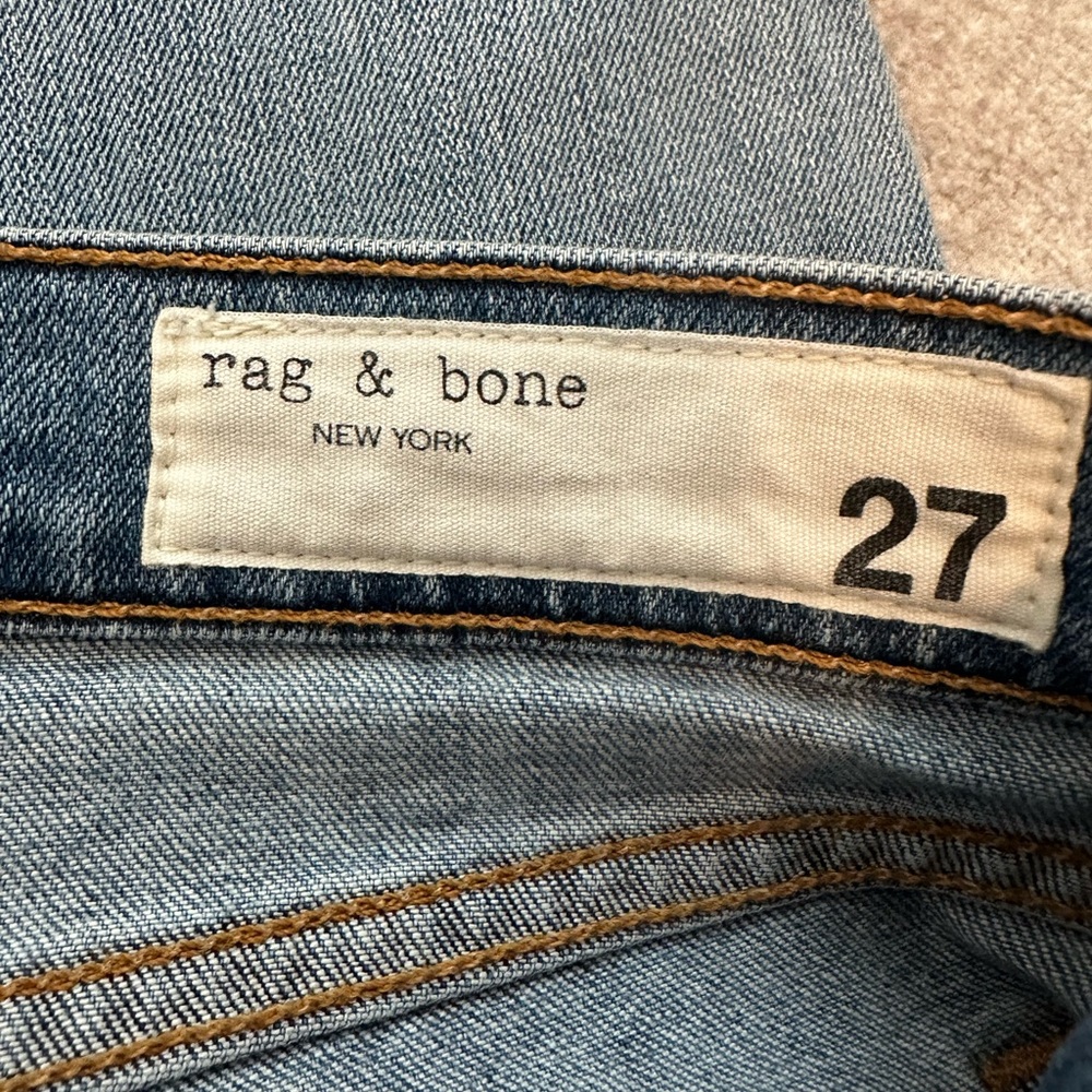 Rag & Bone Women’s Distressed Dre Capri Halsey (Size 27) - Picture 5 of 10